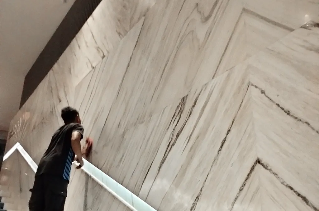 1 Regal-marble wall repolishing Hotel Sentosa (2)