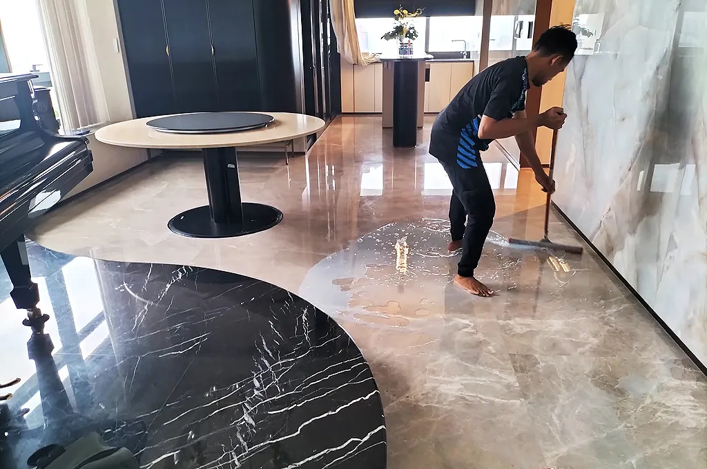 1 marble-floor-polish-Ardmore_LN Condo (4)